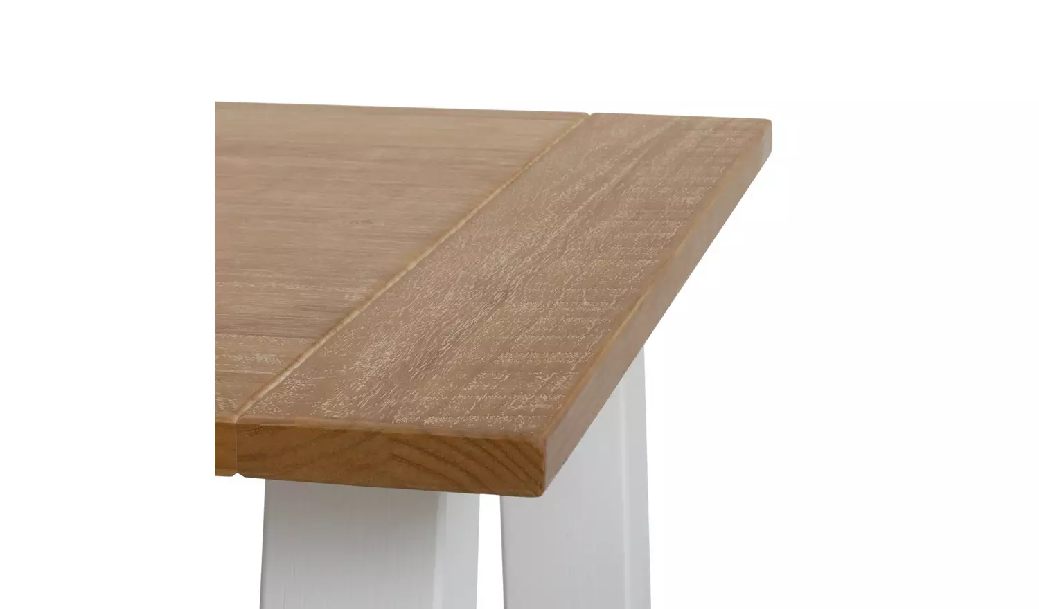 Habitat Burford Solid Wood 4 Seater Dining Table - White