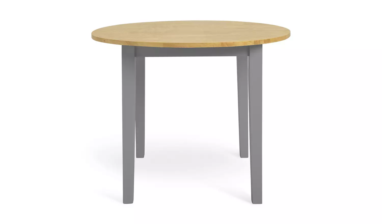 Argos Home Chicago Solid Wood 2-4 Seater Dining Table - Grey