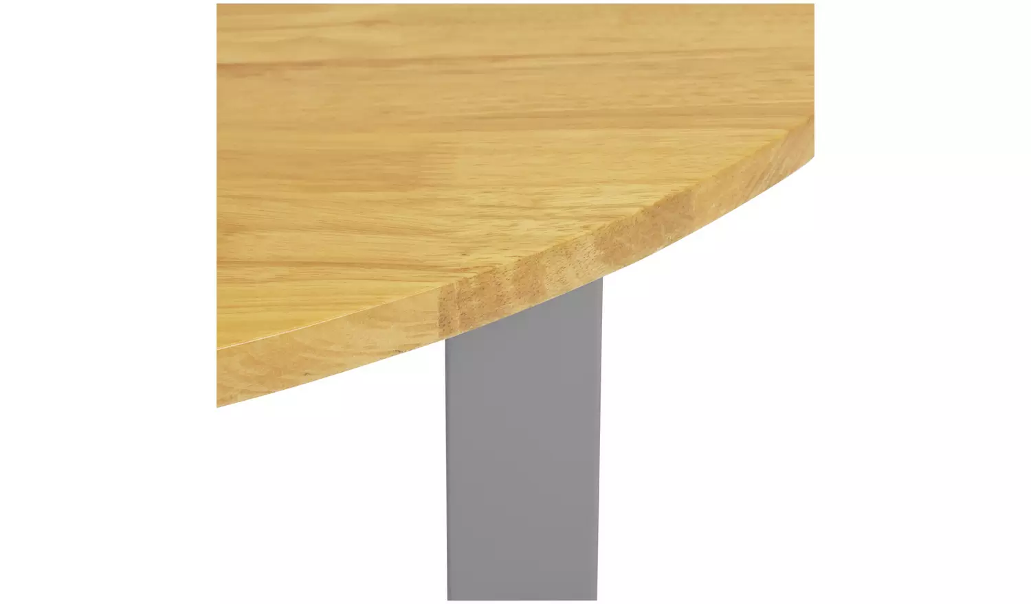 Argos Home Chicago Solid Wood 2-4 Seater Dining Table - Grey