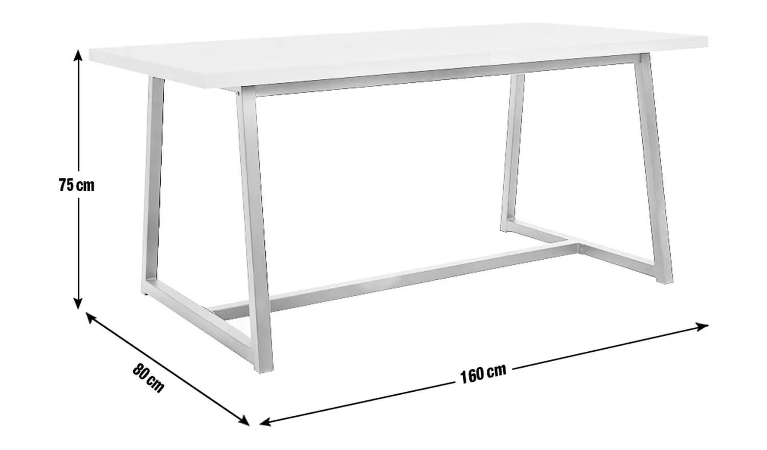 Habitat Nomad Extending 6 - 8 Seater Dining Table - Natural