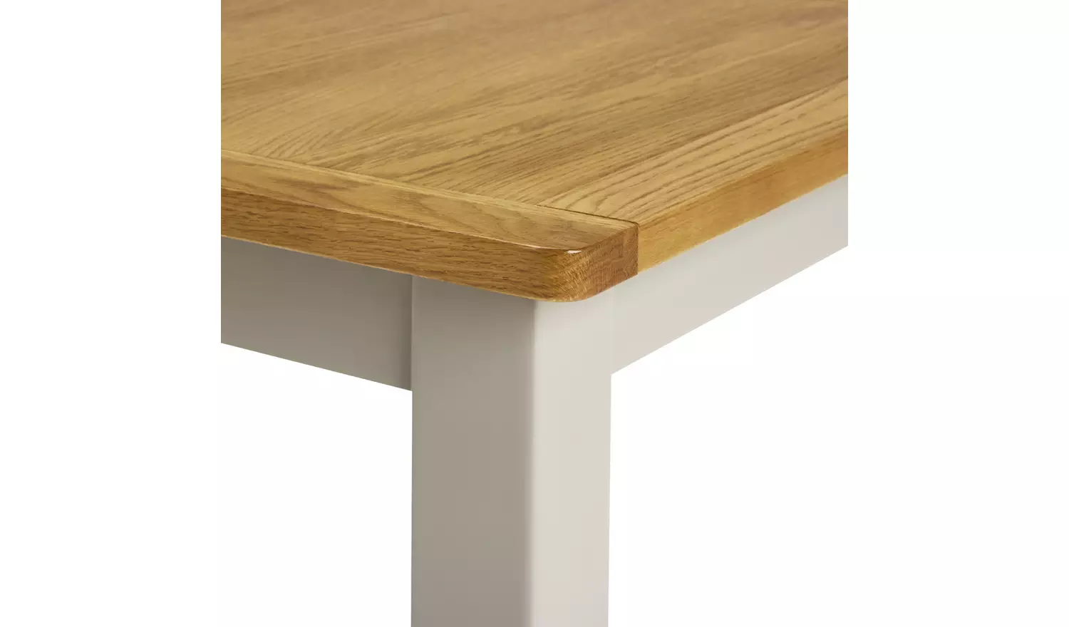 Argos Home Ashwell Extending 4- 6 Seater Dining Table -Grey