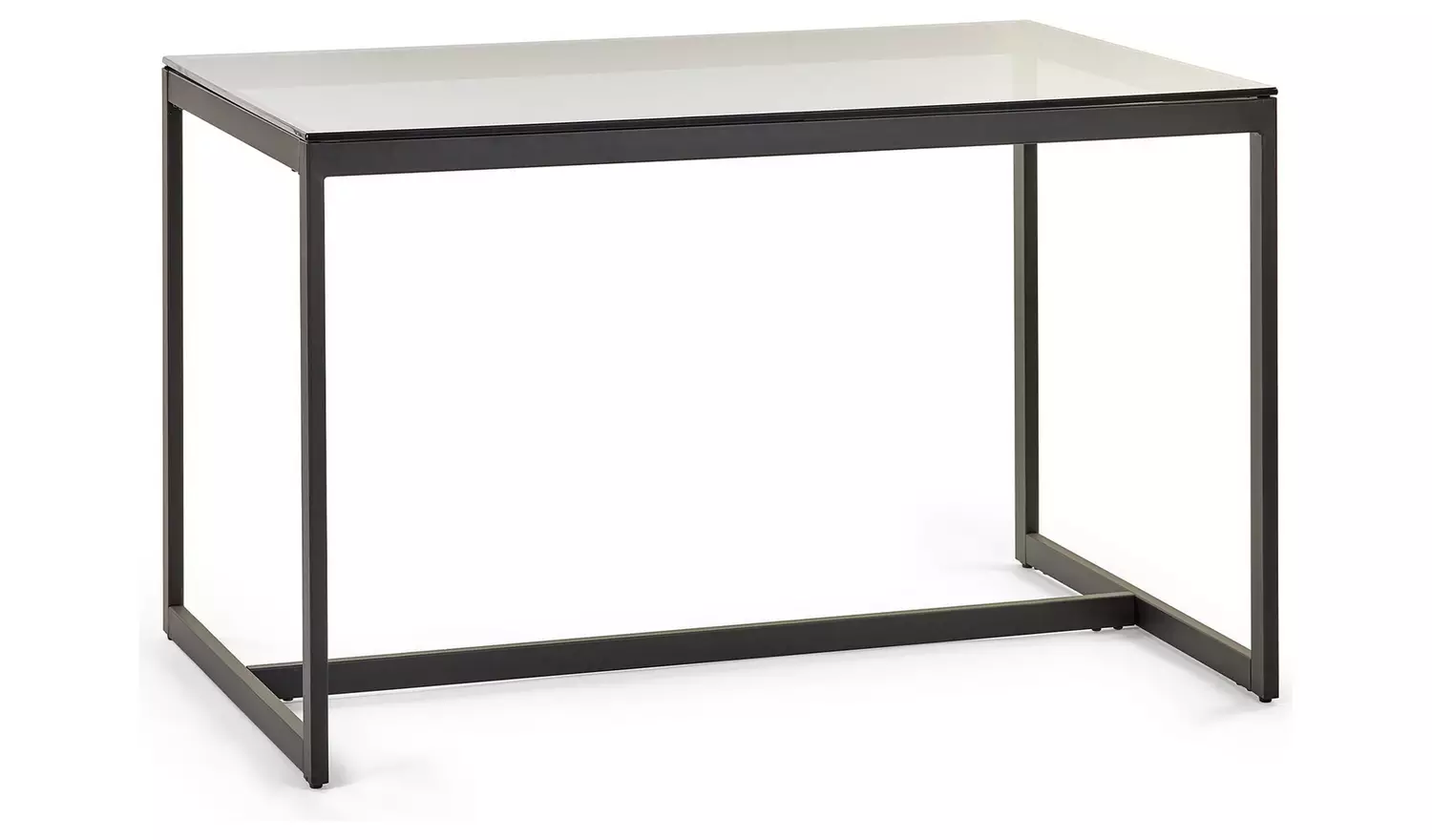 Julian Bowen Waylen Glass 4 Seater Dining Table - Black