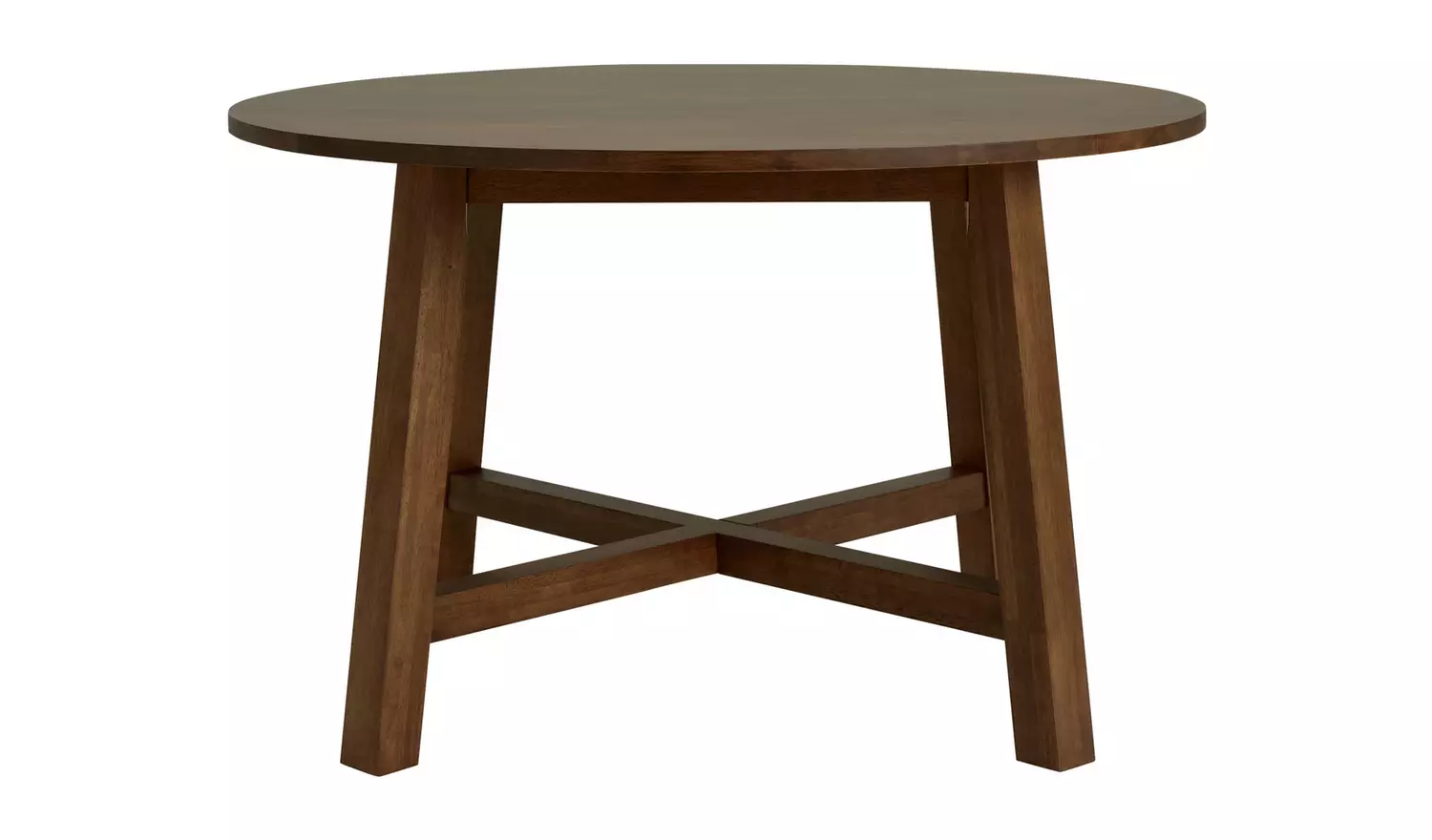 Habitat Trieste Round 4 Seater Dining Table - Walnut