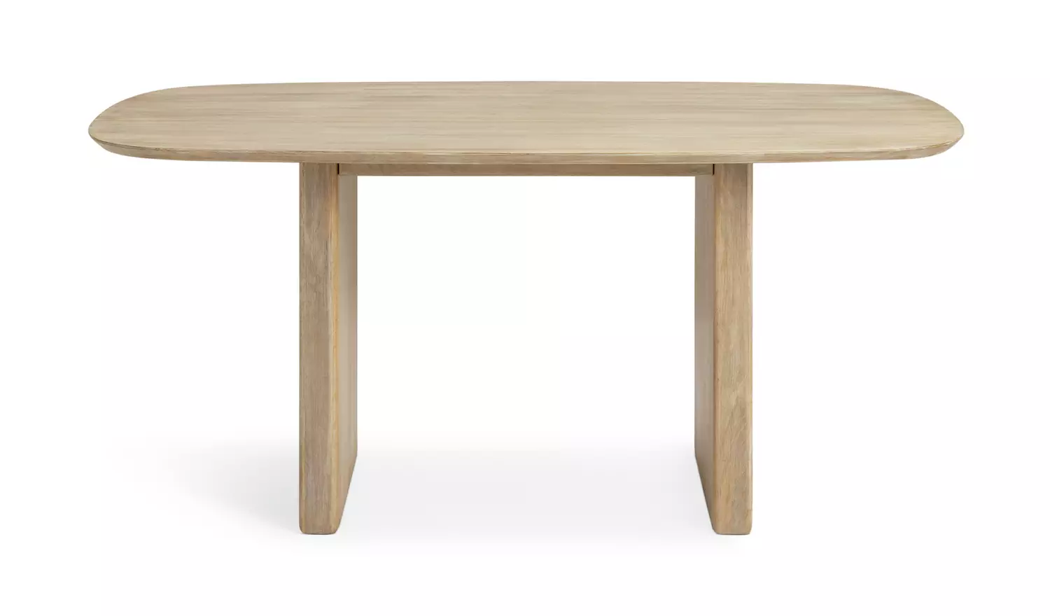 Habitat Samara Solid Wood 6 Seater Dining Table - Natural