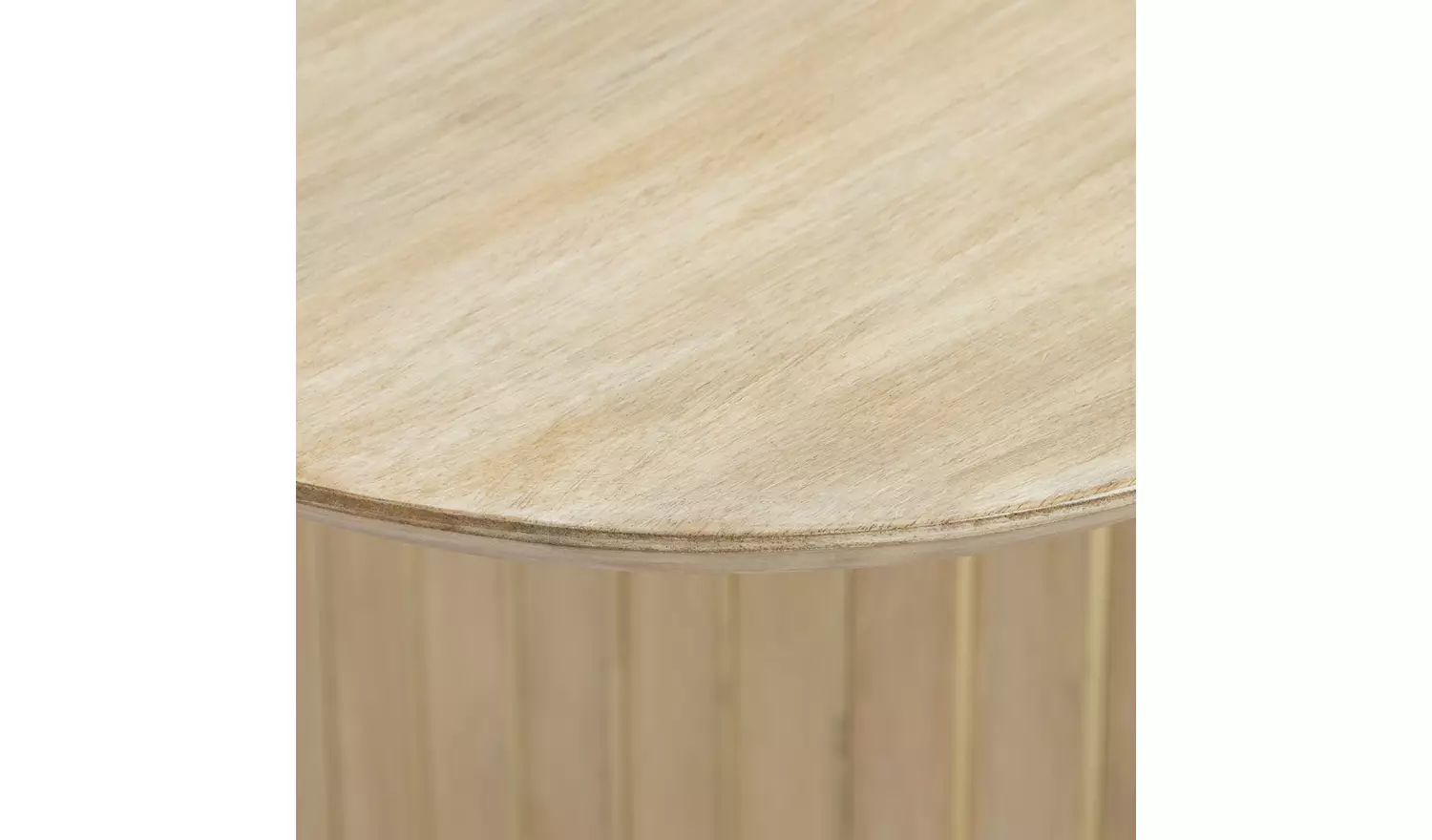 Habitat Samara Solid Wood 6 Seater Dining Table - Natural