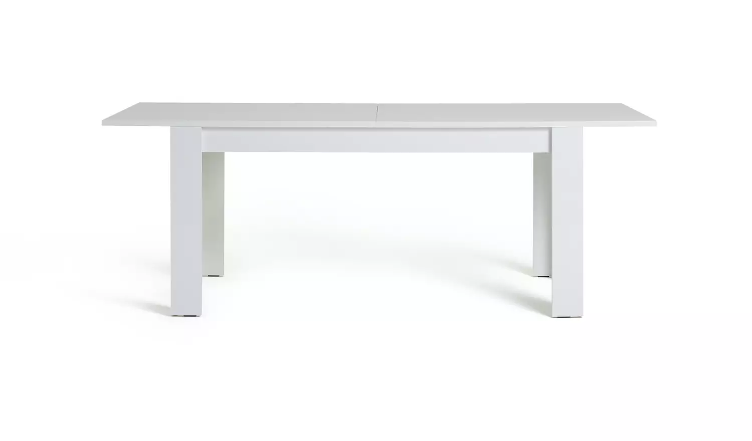 Argos Home Miami Gloss Extending 8 Seater Dining Table-White