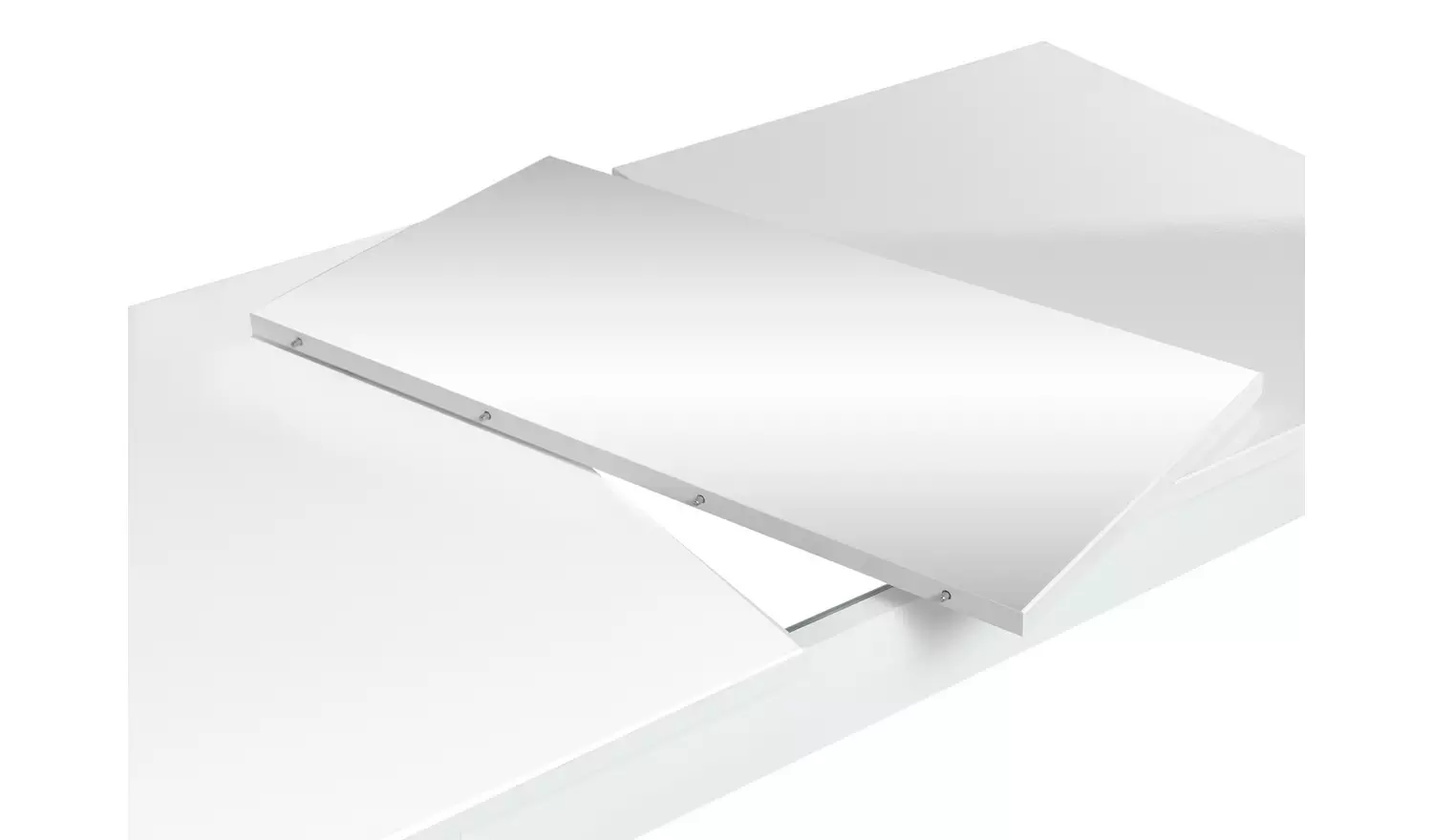 Argos Home Miami Gloss Extending 4 - 6 Seater Table - White