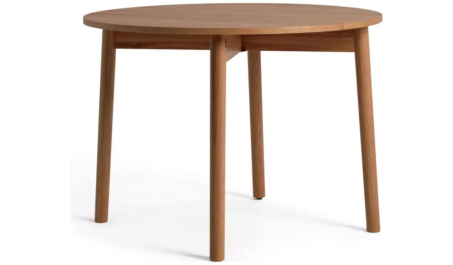Habitat Jessie Wood 4 Seater Folding Table - Walnut