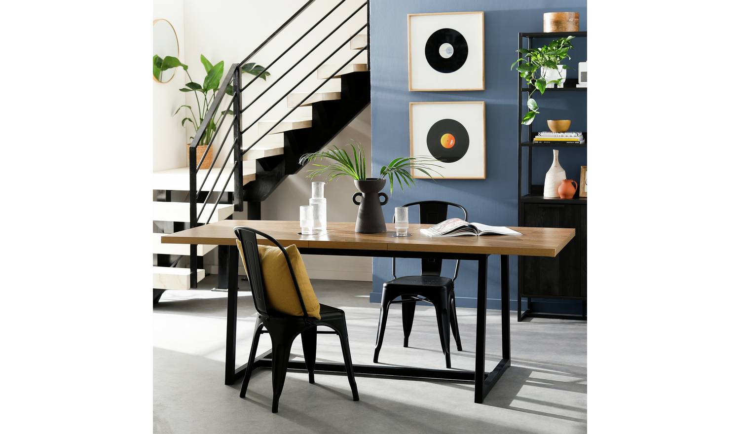 Habitat Nomad Extending 6 - 8 Seater Dining Table - Natural