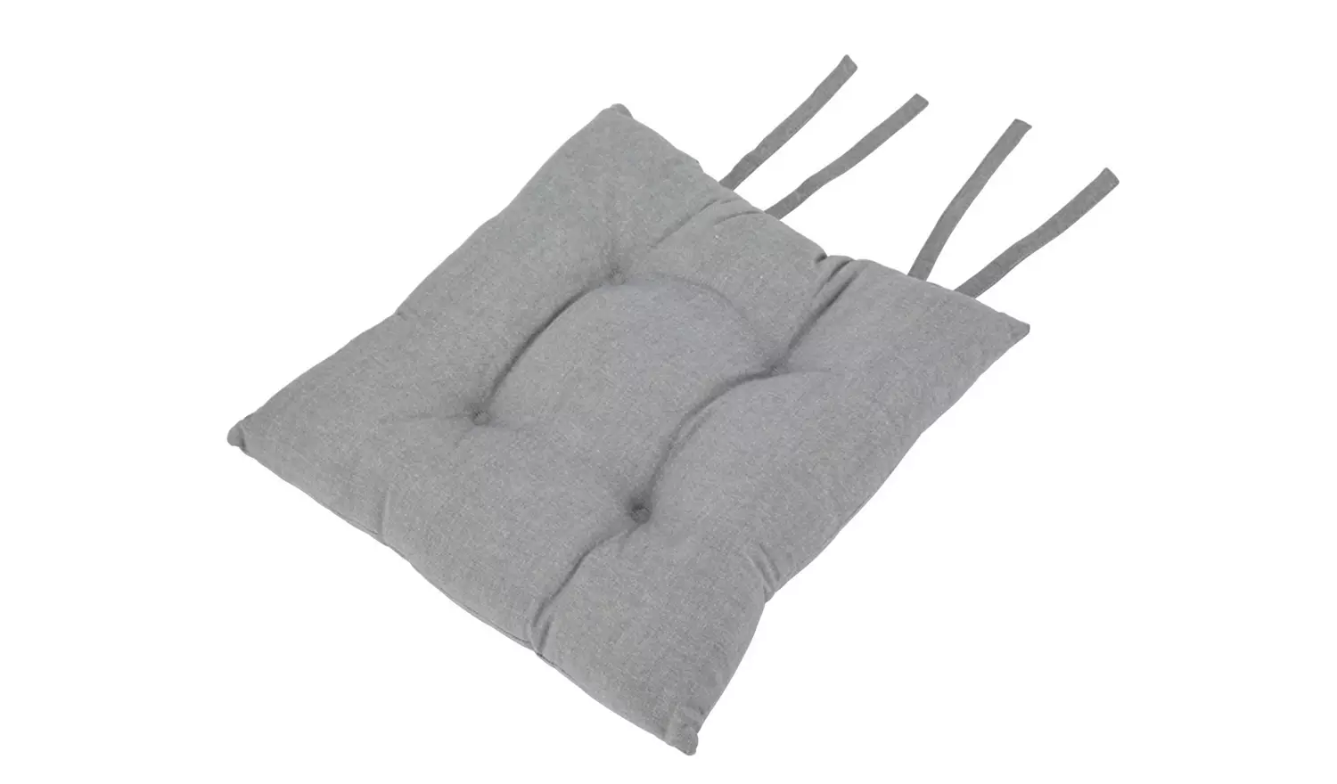 Argos Home Grey Seat Pads - 2 Pack