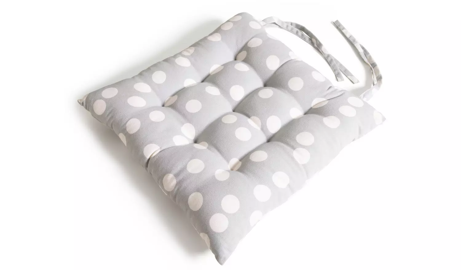 Habitat Spot Pack of 2 Seat Cushion - Grey and White