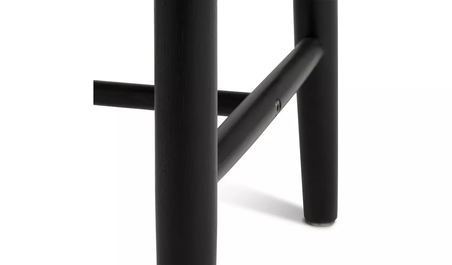 Habitat Hanna Oak Bench - Black