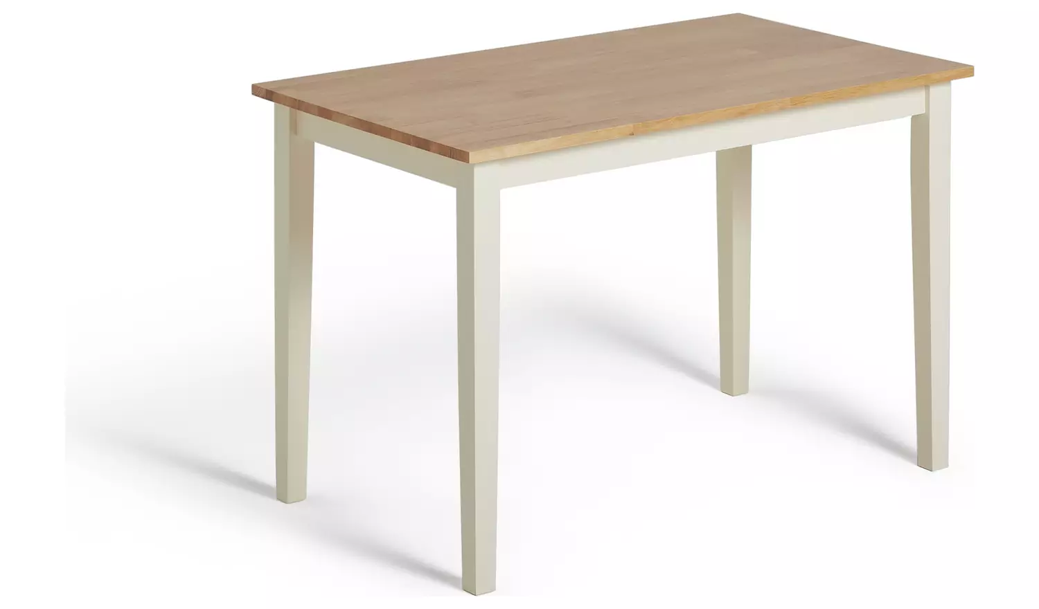 Argos Home Chicago White Dining Table, Bench &2 White Chairs