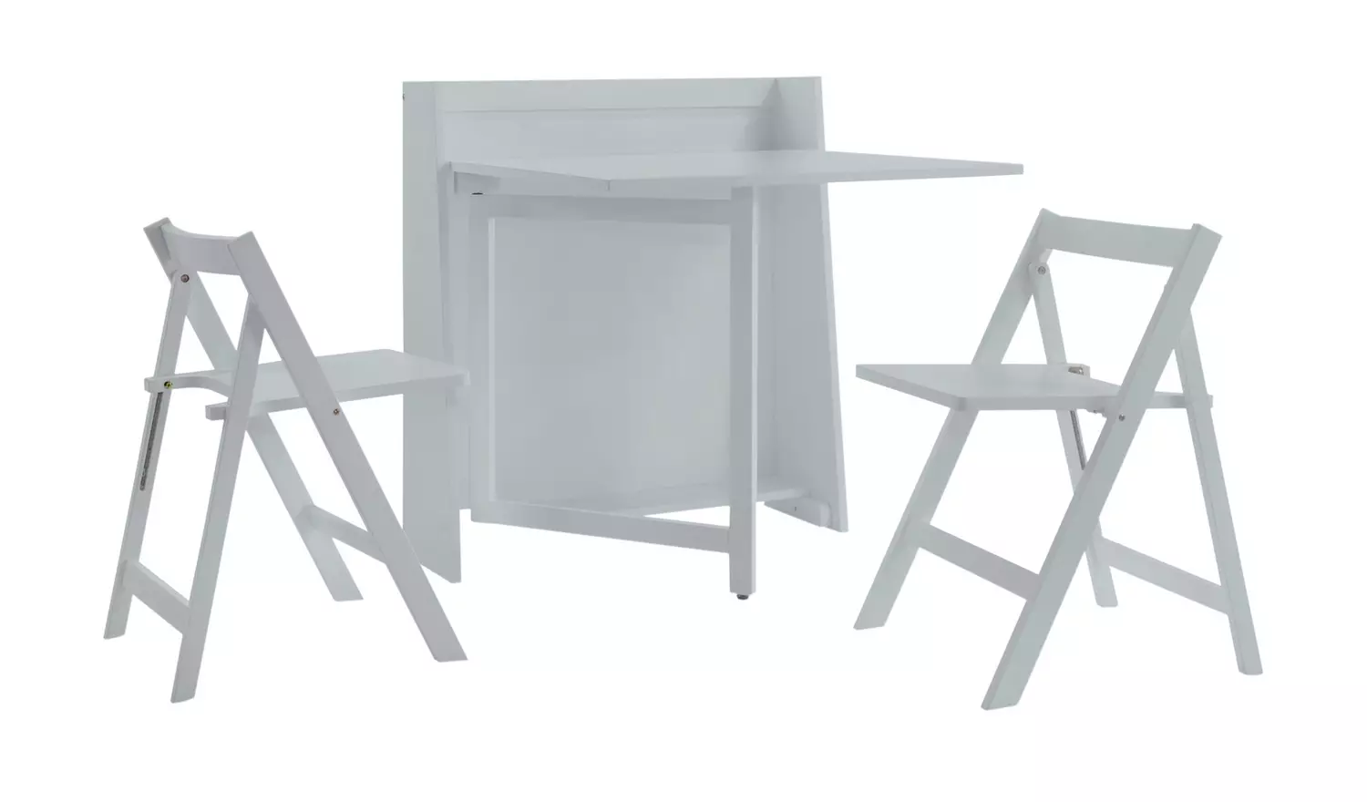 Julian Bowen Helsinki Grey Dining Table & 2 Grey Chairs