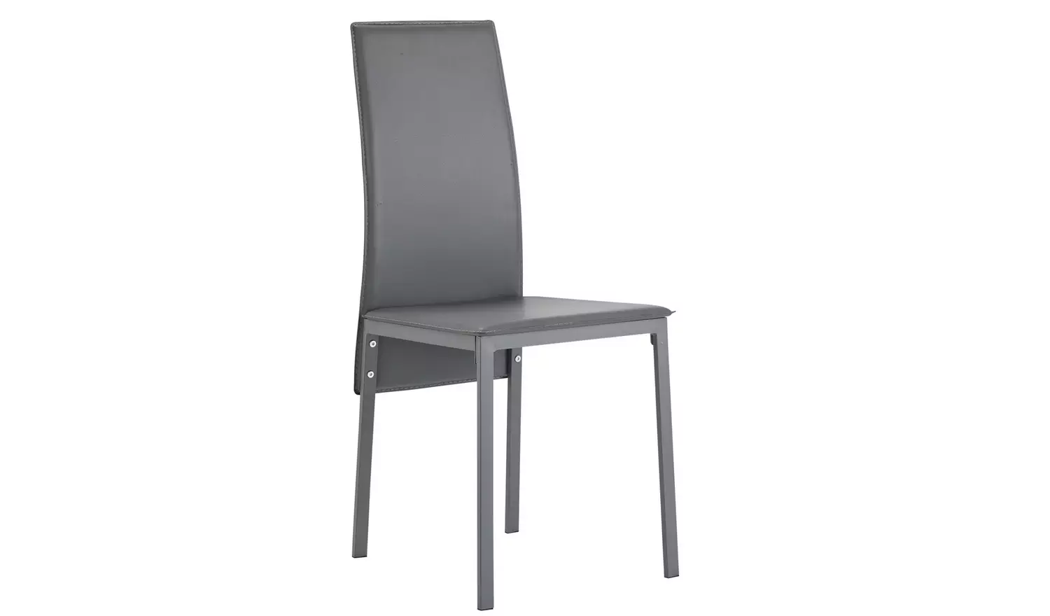 Argos Home Lido Grey Dining Table & 4 Grey Chairs