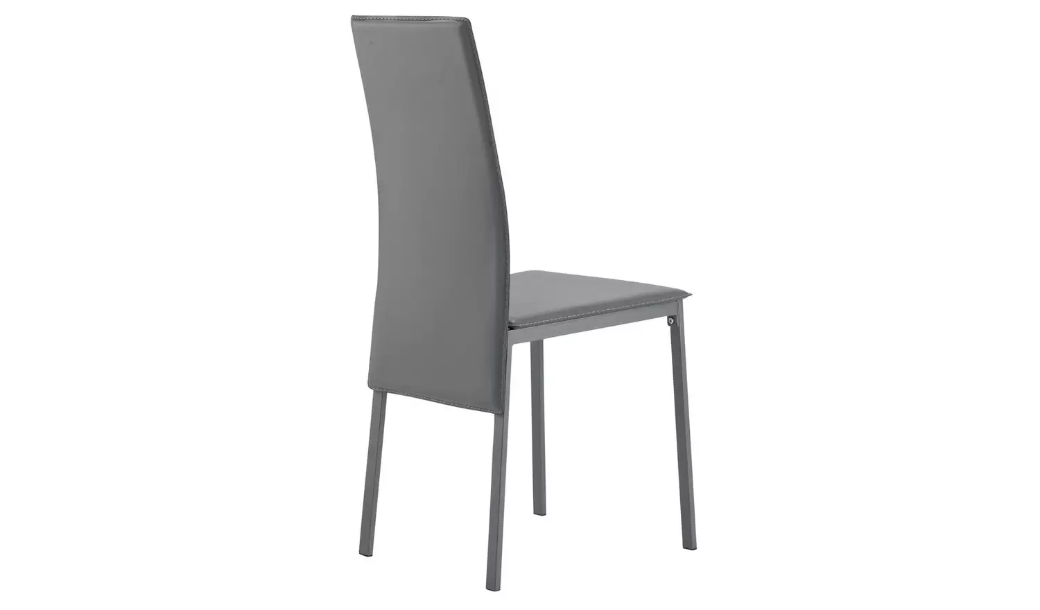 Argos Home Lido Grey Dining Table & 4 Grey Chairs