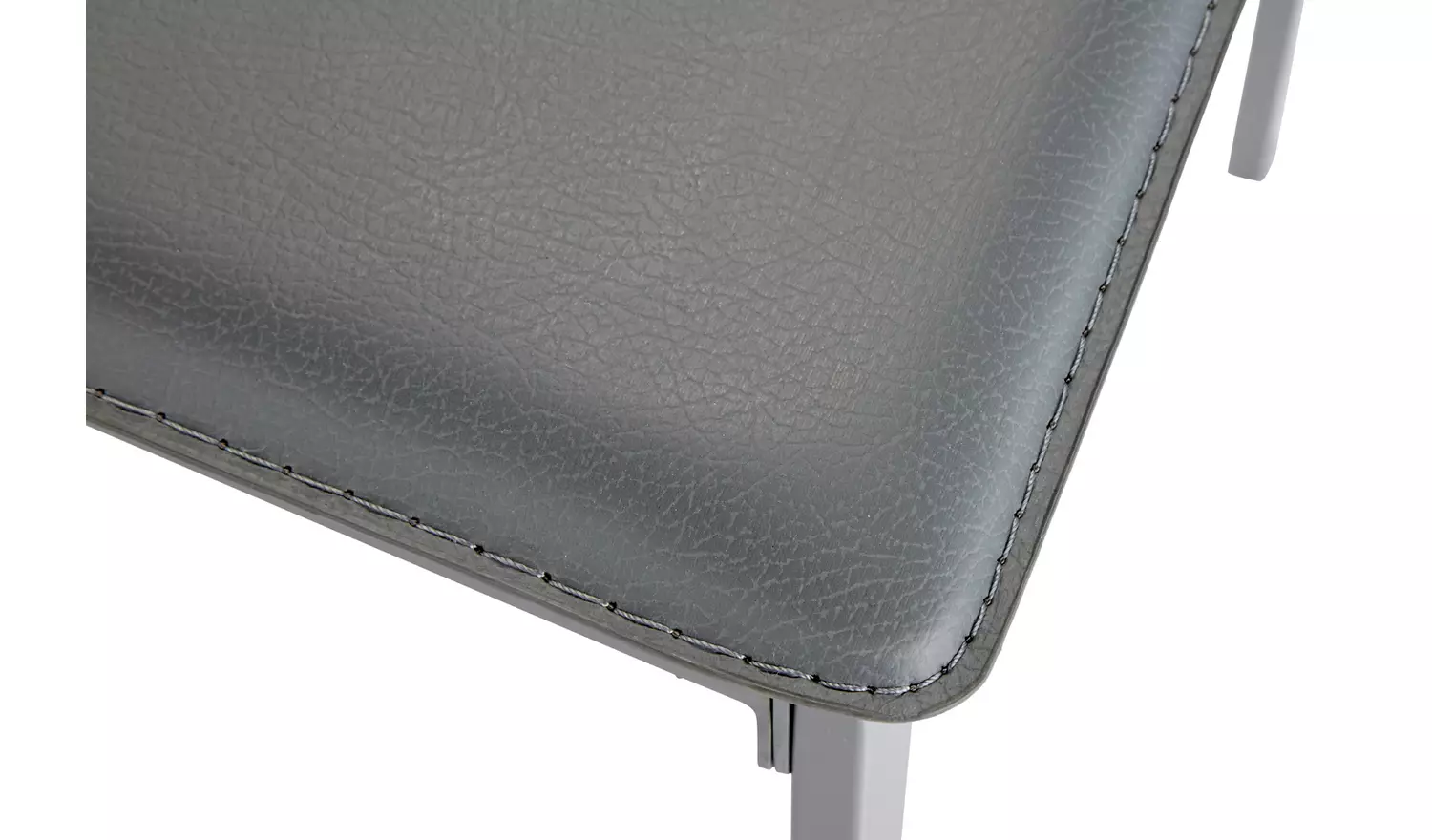 Argos Home Lido Grey Dining Table & 2 Grey Chairs