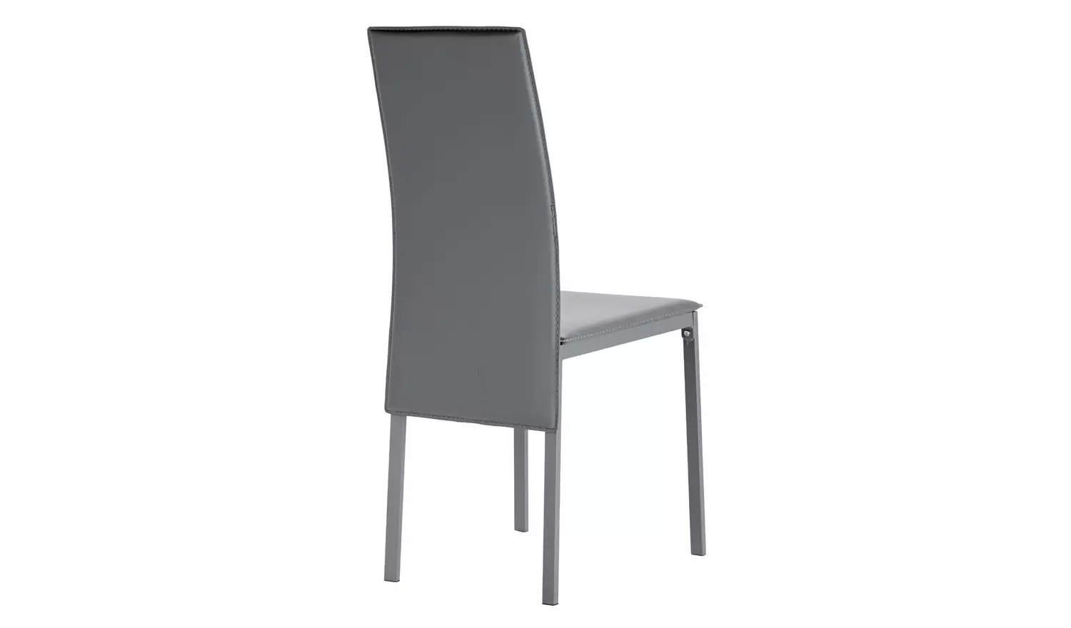 Argos Home Lido Grey Dining Table & 2 Grey Chairs