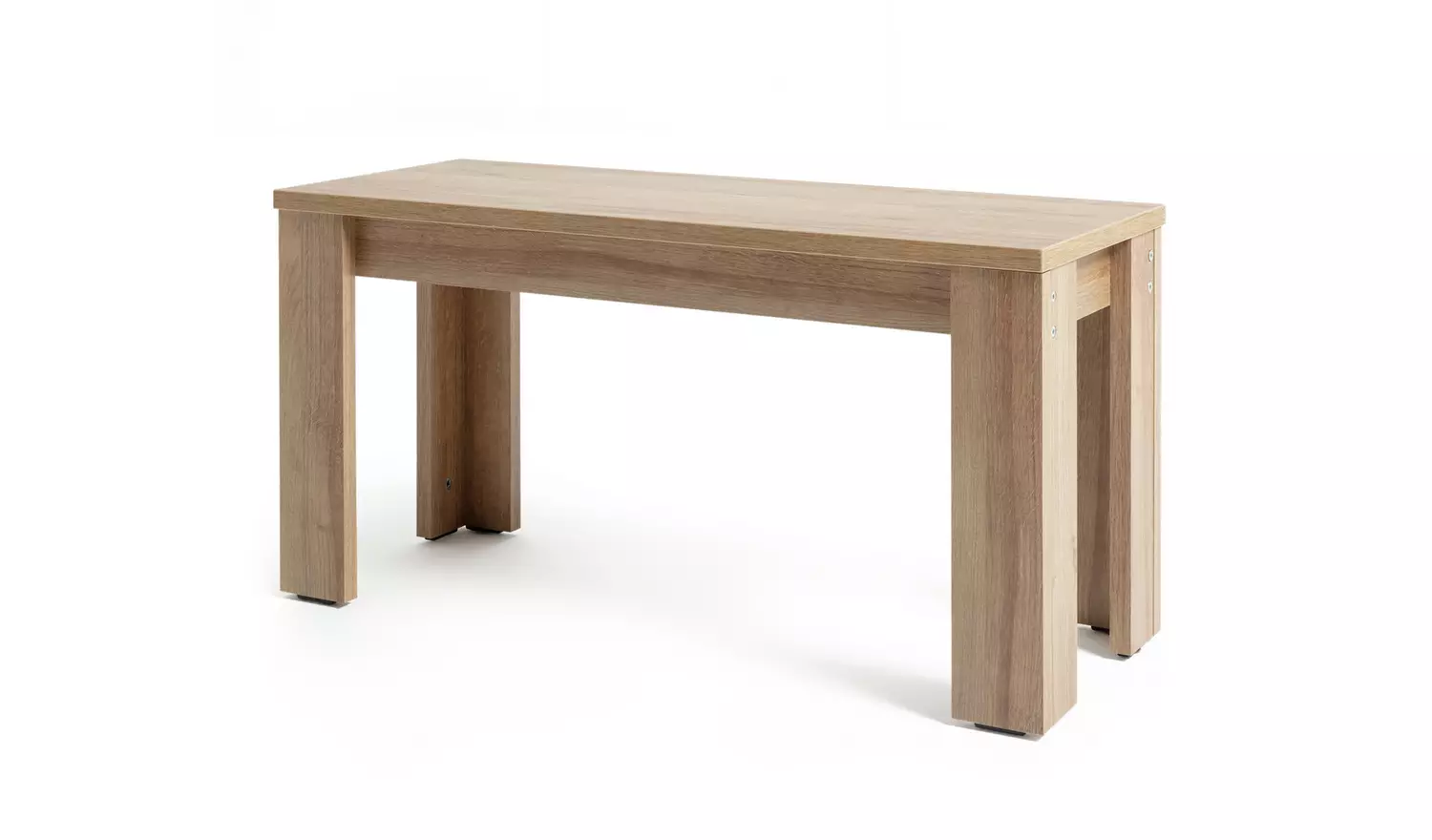Argos Home Miami Oak Dining Table & 2 Oak Benches