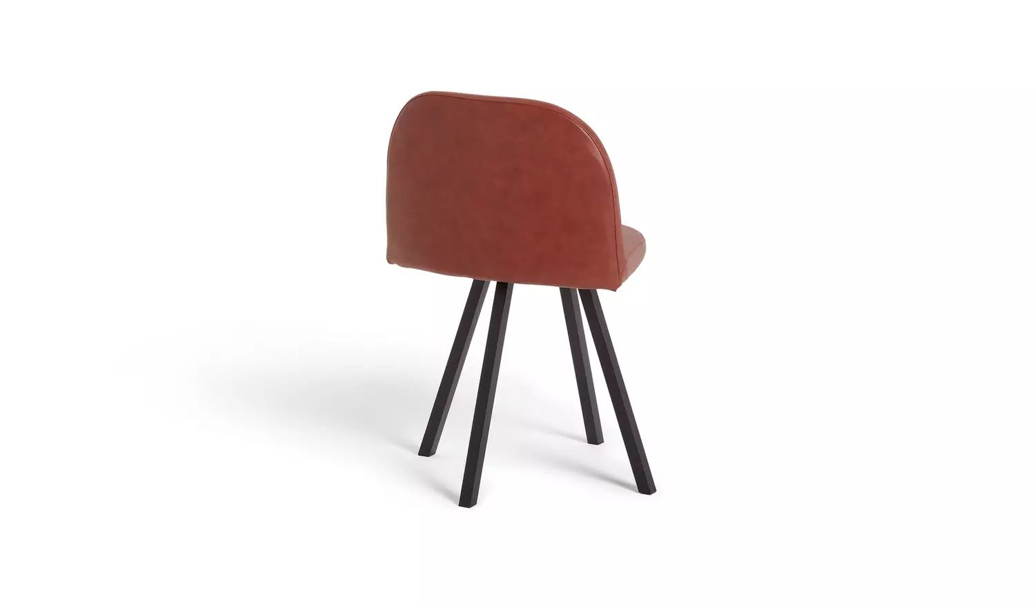 Habitat Nomad Oak Dining Table & 4 Chocolate Chairs