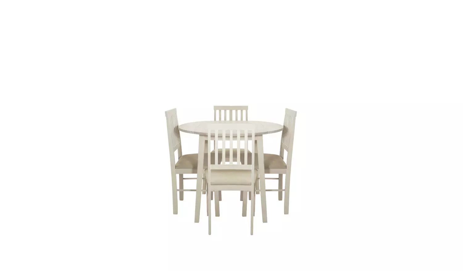 Argos Home Kendal Extending Oak Dining Table & 4 Oak Chairs