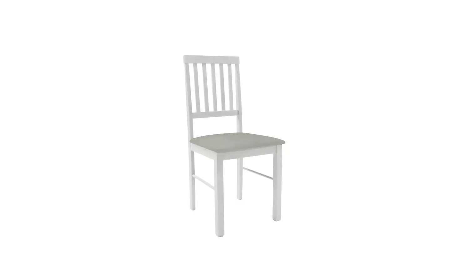 Argos Home Kendal Extend White Dining Table & 2 White Chairs