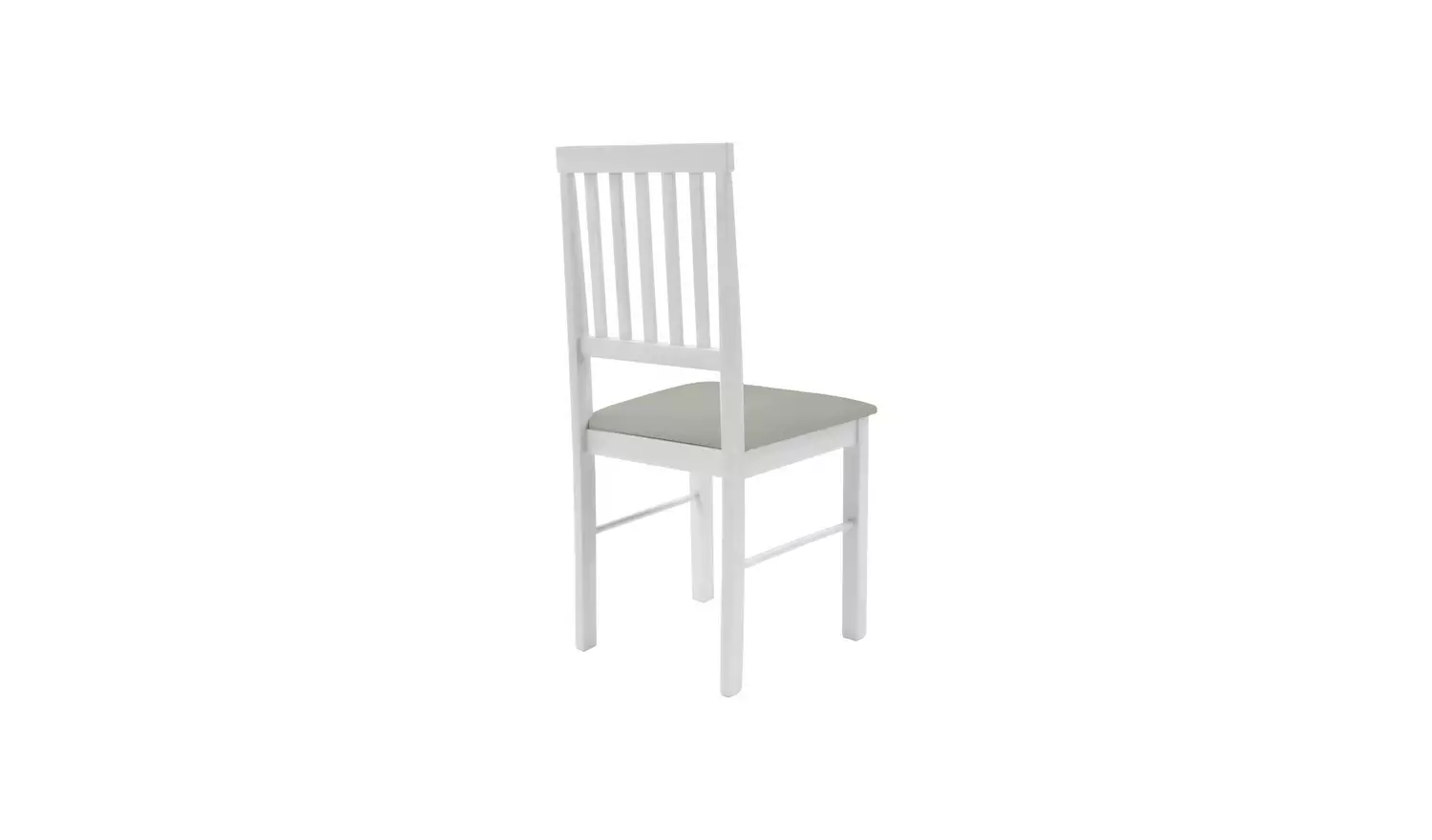 Argos Home Kendal Extend White Dining Table & 2 White Chairs