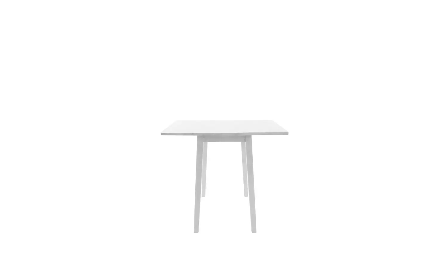 Argos Home Kendal Extend White Dining Table & 2 White Chairs