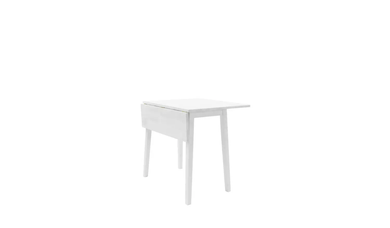 Argos Home Kendal Extend White Dining Table & 2 White Chairs