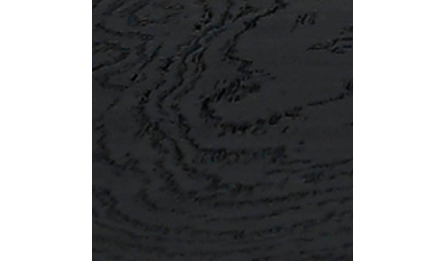 Habitat Etta Extending Black Dining Table & 2 Black Benches