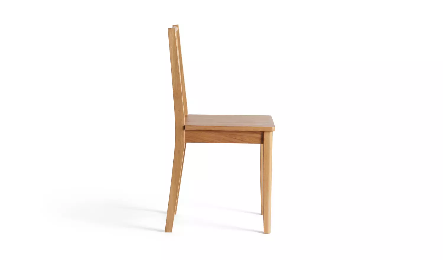 Habitat Nel Oak Dining Table & 4 Oak Chairs