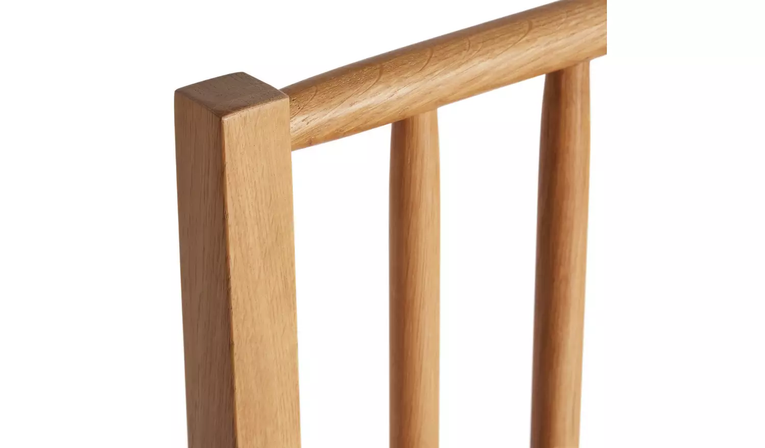 Habitat Nel Oak Dining Table & 4 Oak Chairs