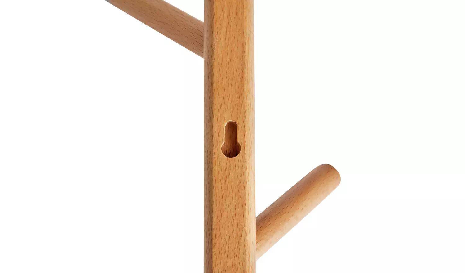 Argos Home Wall Hung Coat Stand - Natural