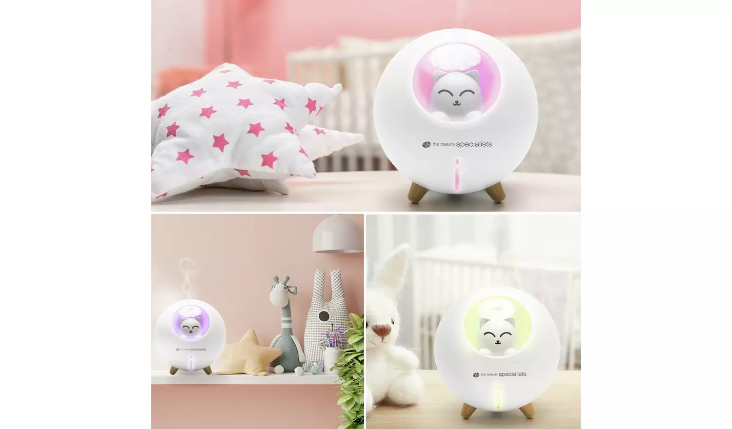 Rio MIA Humidifier, Diffuser and Night Light