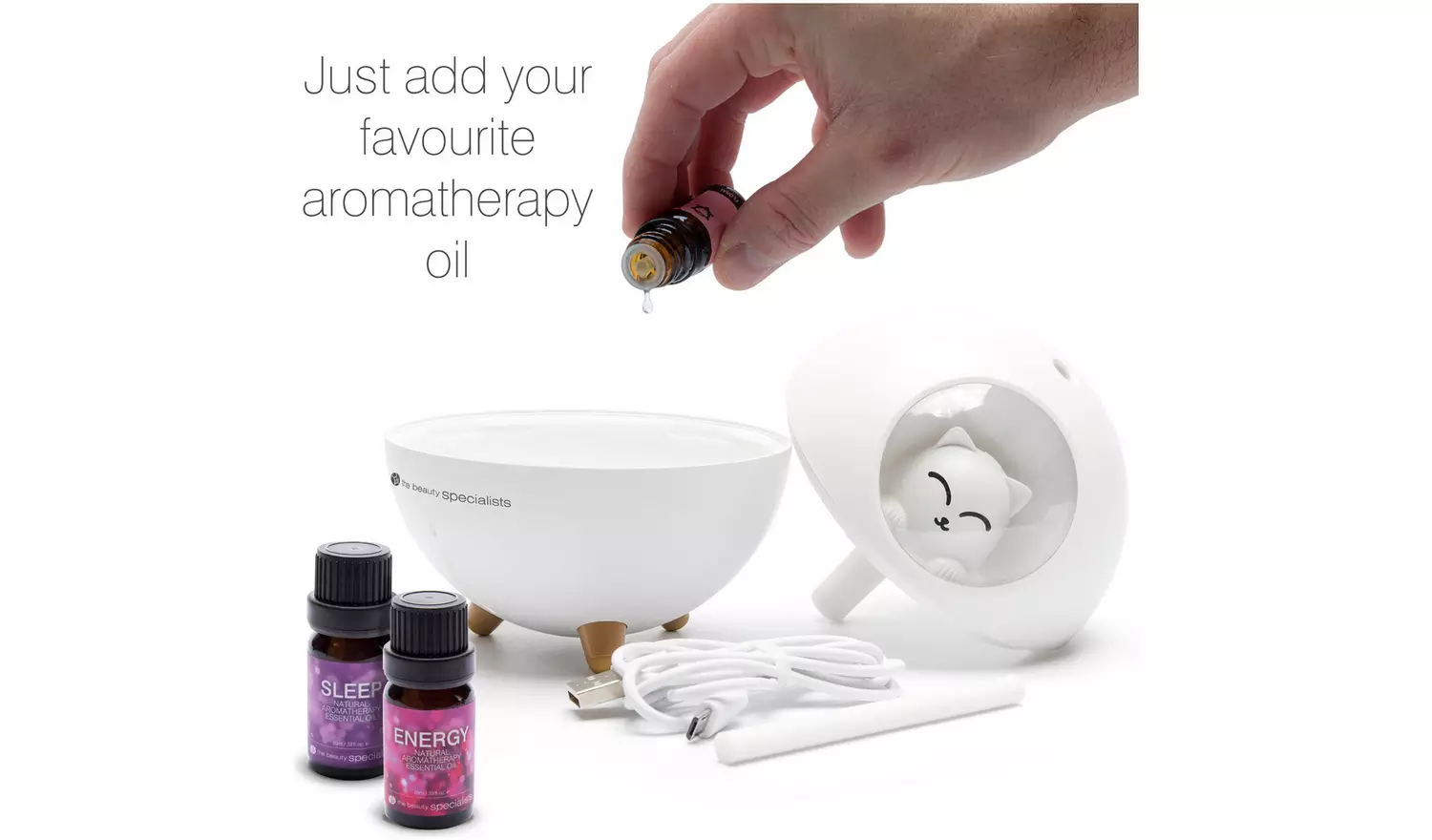 Rio MIA Humidifier, Diffuser and Night Light