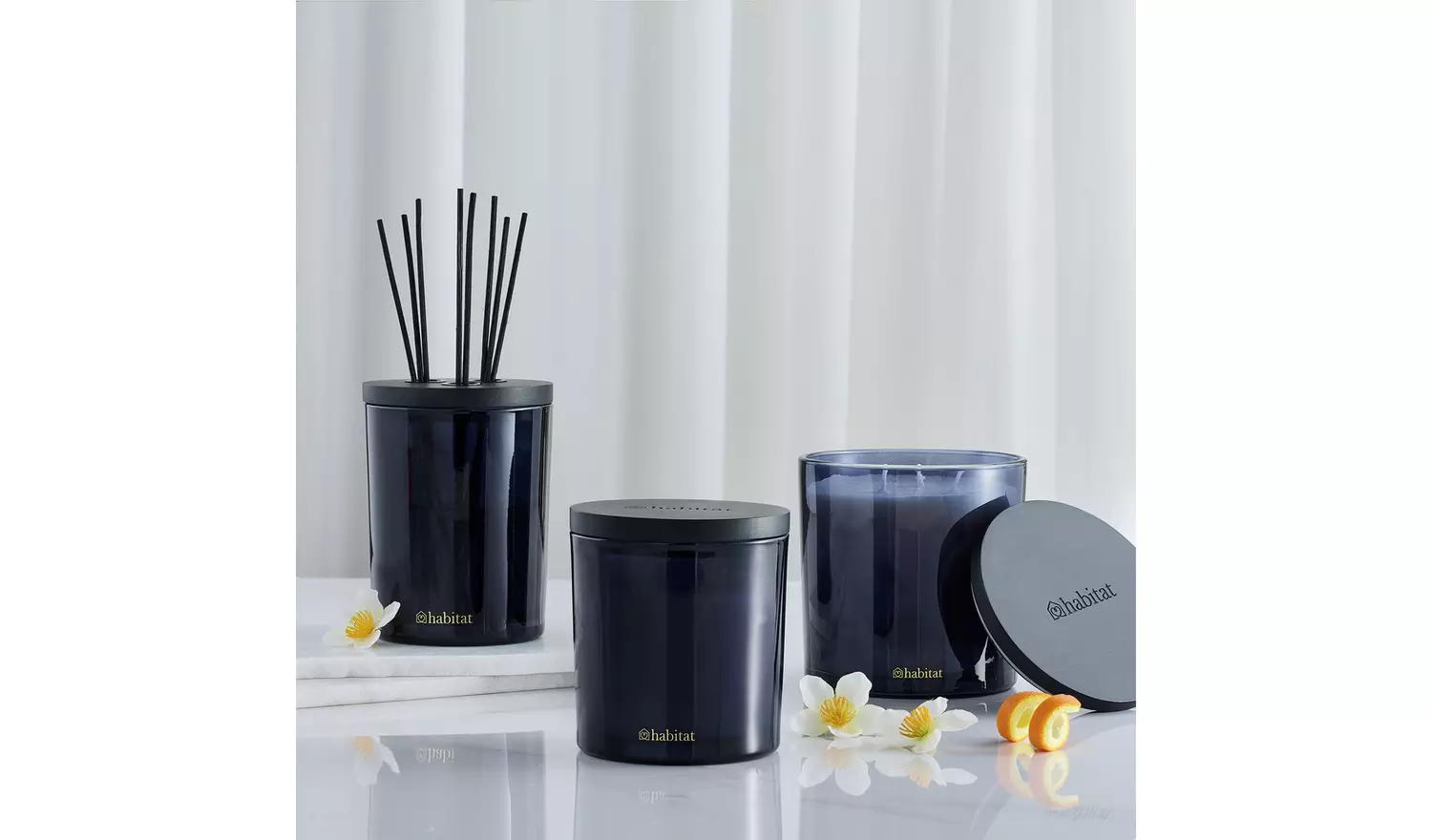 Habitat 500ml Scented Reed Diffuser - Neroli and Tonka