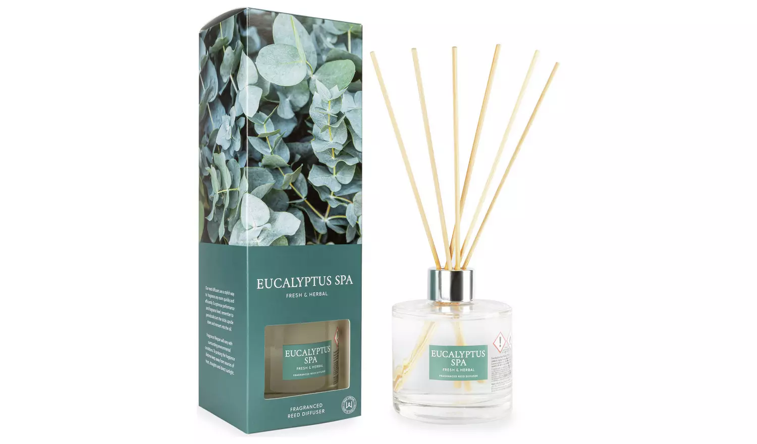 Wax Lyrical 200ml Scented Diffuser - Eucalyptus Spa