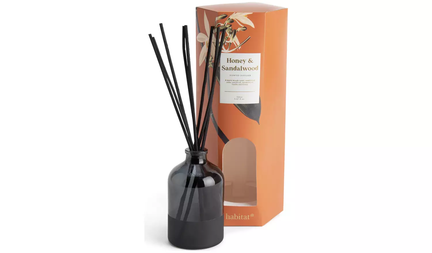 Habitat 150ml Scented Diffuser - Honey & Sandalwood