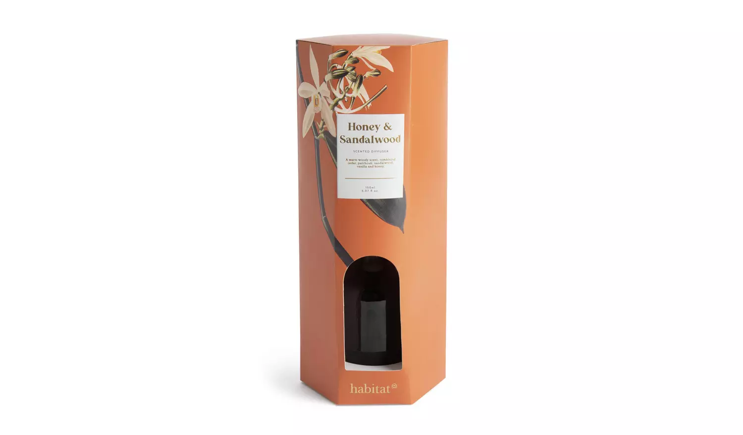 Habitat 150ml Scented Diffuser - Honey & Sandalwood