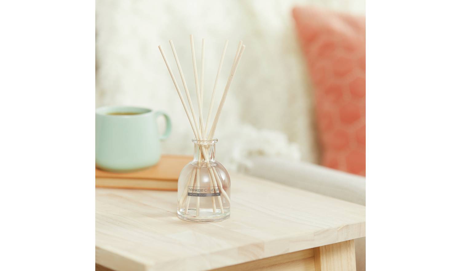 Yankee Home Inspiration Reed Diffuser - White Linen and Lace