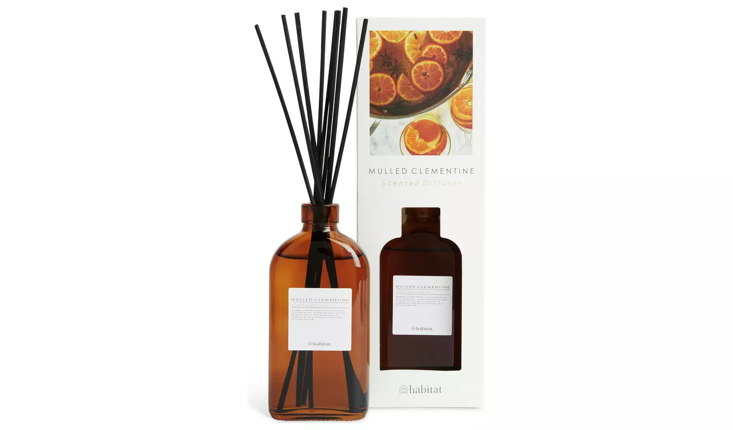 Habitat 150ml Scented Diffuser - Mulled Clementine