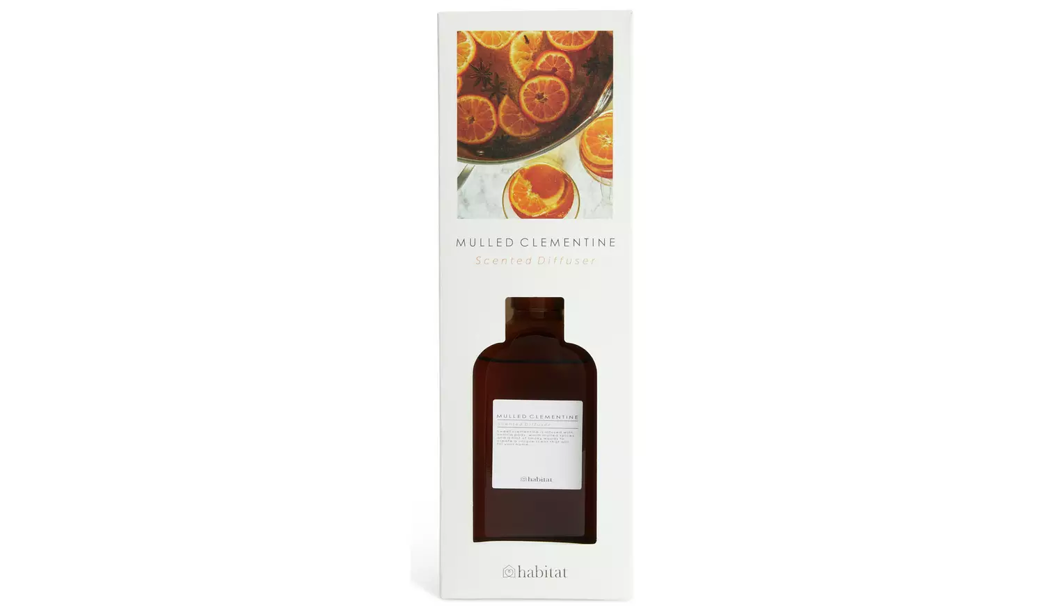 Habitat 150ml Scented Diffuser - Mulled Clementine