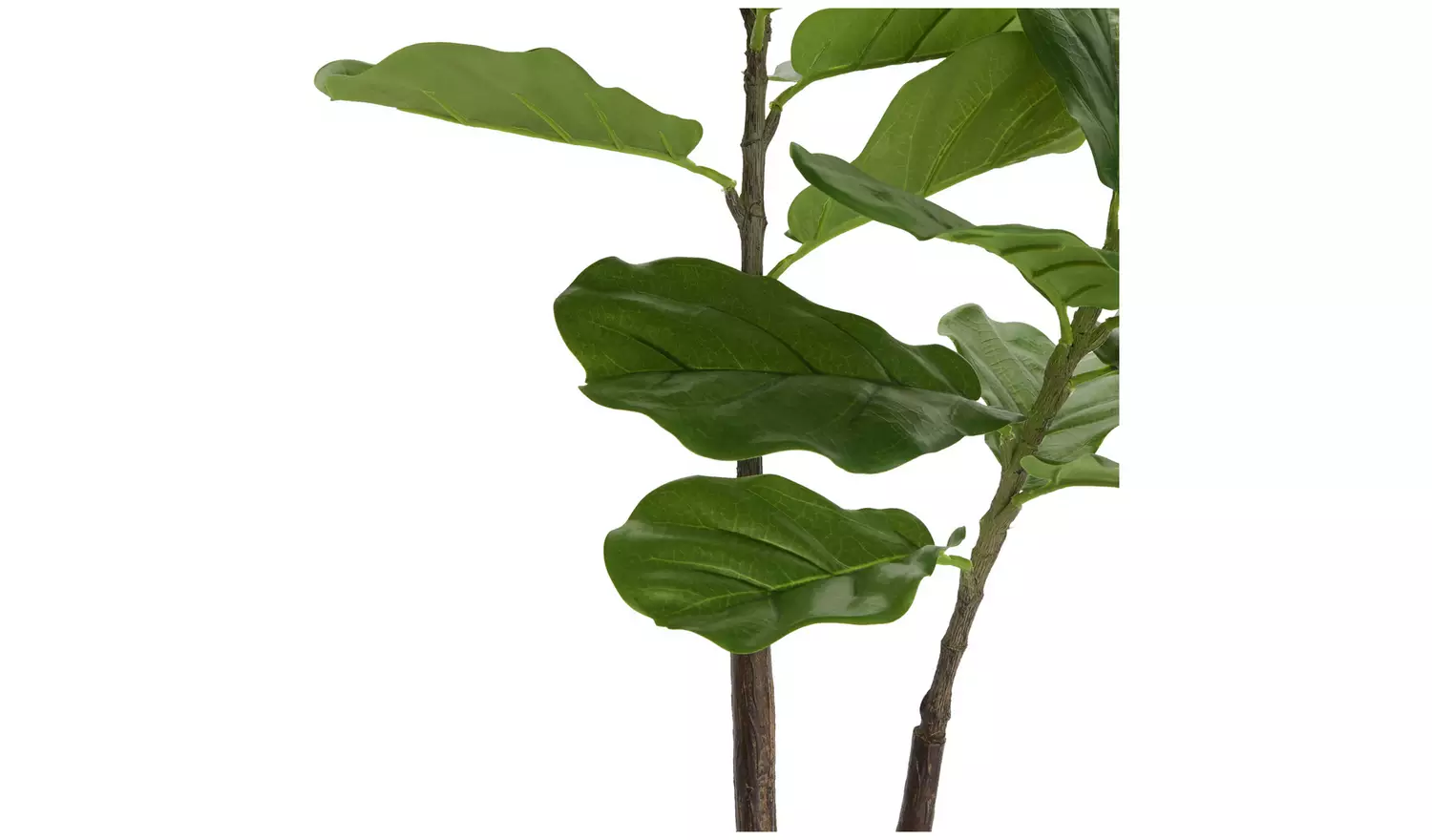 Habitat Artificial Green Fig Tree - 48cm