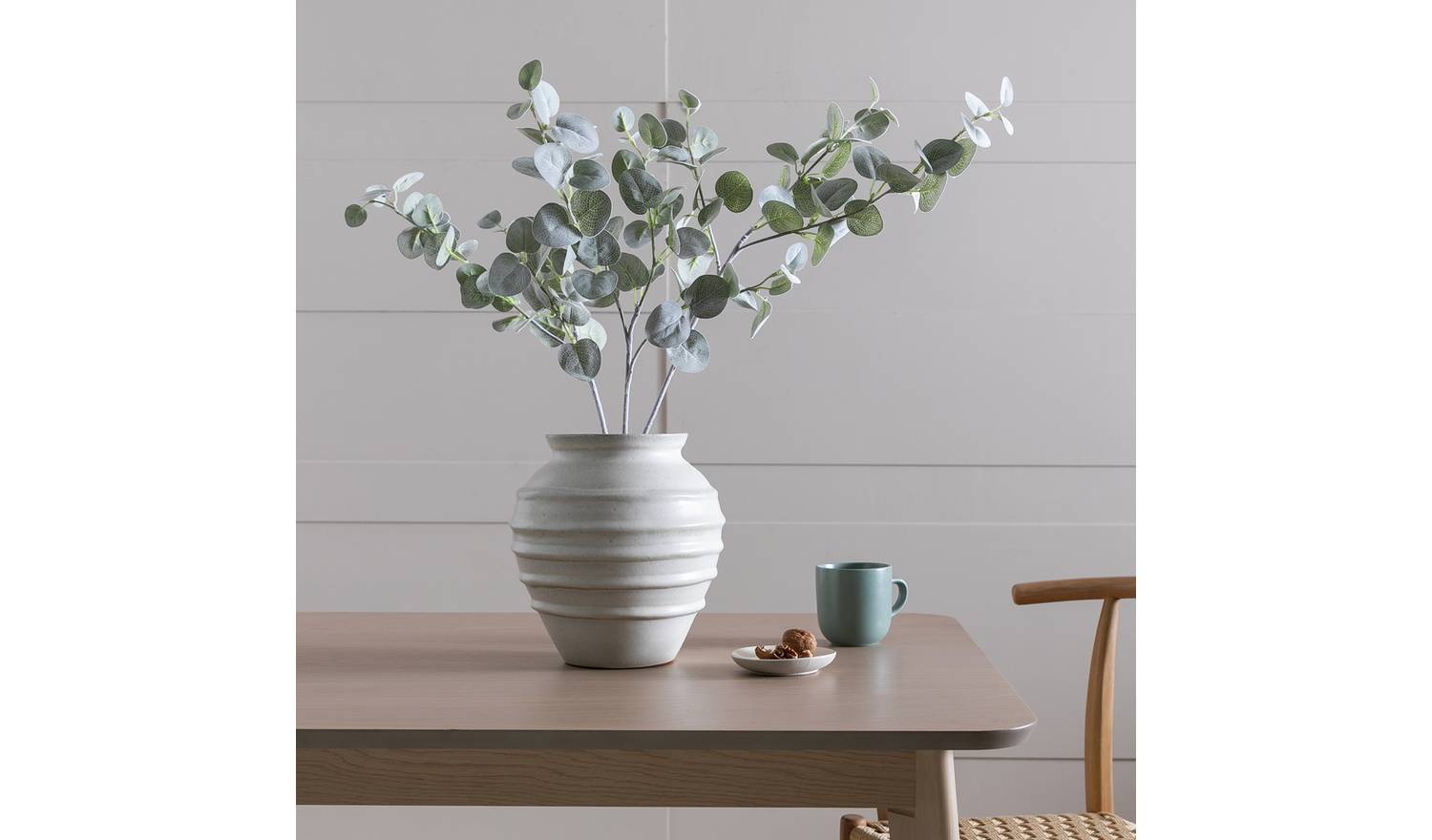 Argos Home Artificial Green Eucalyptus Stems 3 Pack - 67cm