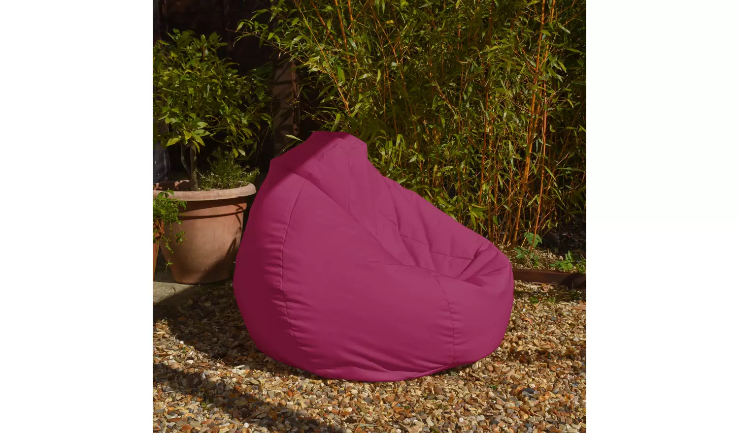 rucomfy Indoor Outdoor Bean Bag - Pink