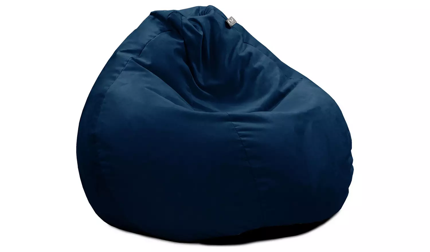 rucomfy Velvet Slouchbag Bean Bag - Peacock Blue