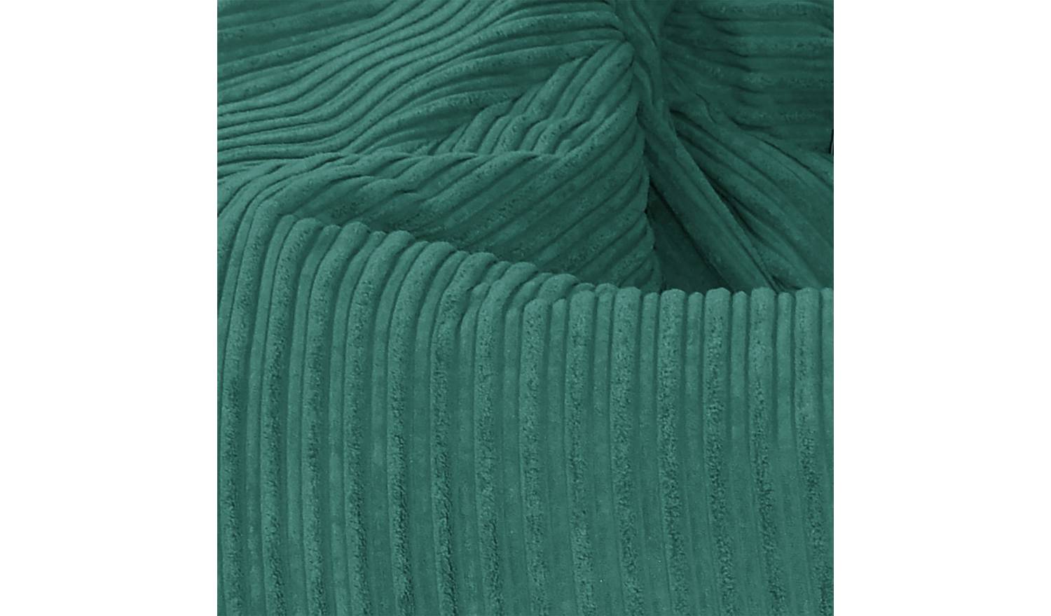 rucomfy Jumbo Cord Slouchbag Bean Bag - Teal