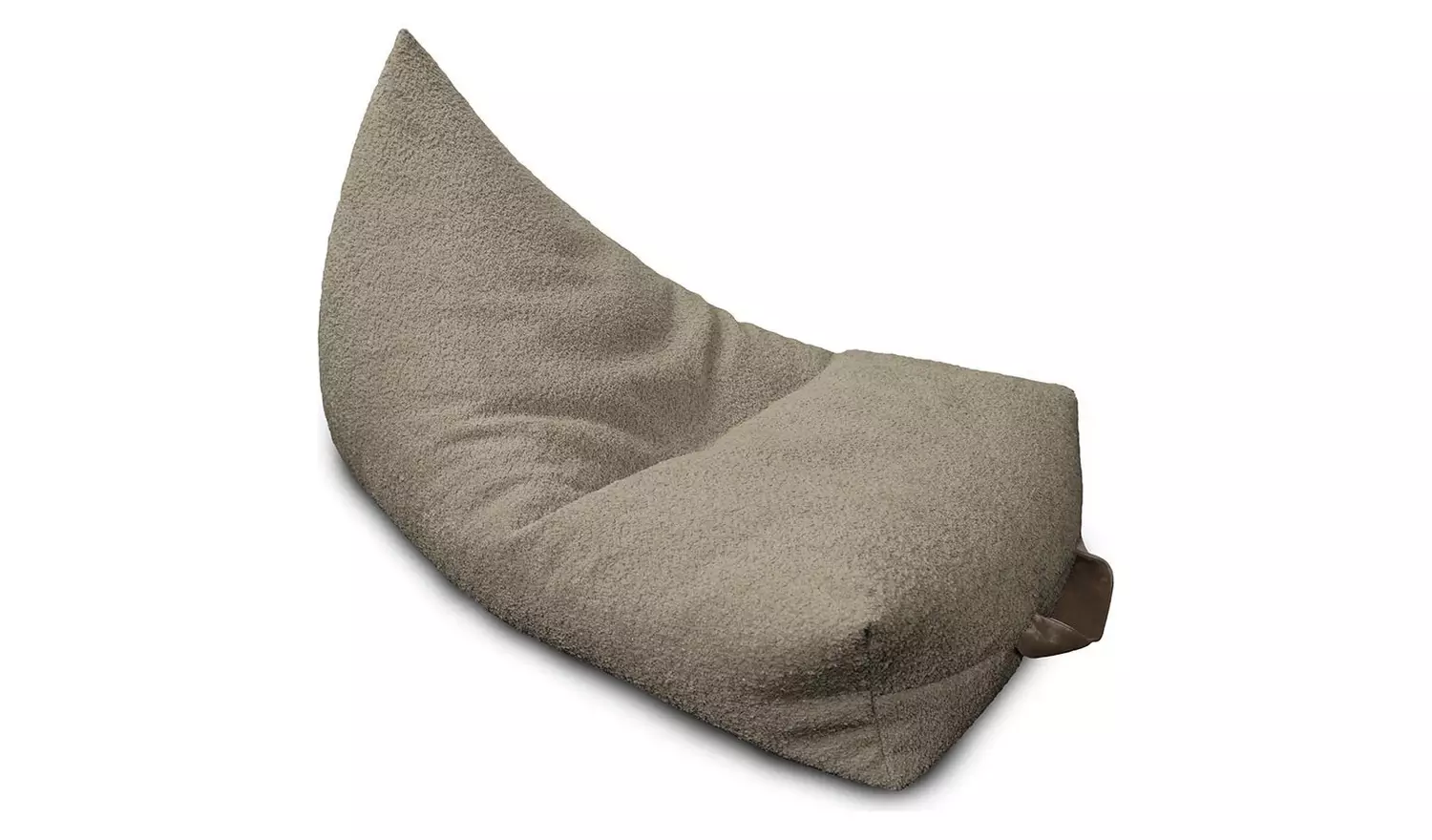 rucomfy Fabric Snug Humbug Beanbag - Light Brown