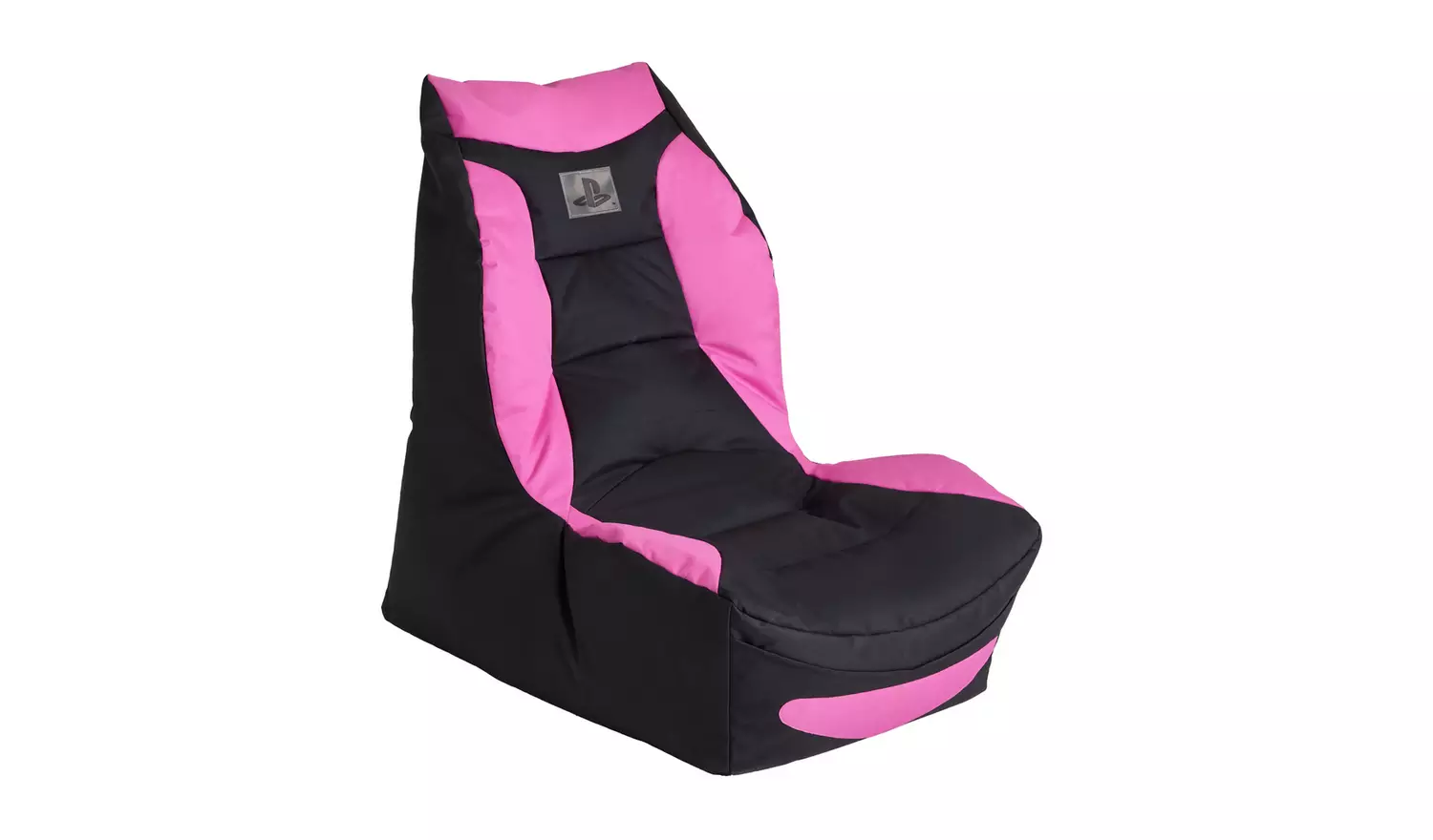 Kaikoo Teen Playstation Gaming Bean Bag - Pink & Black