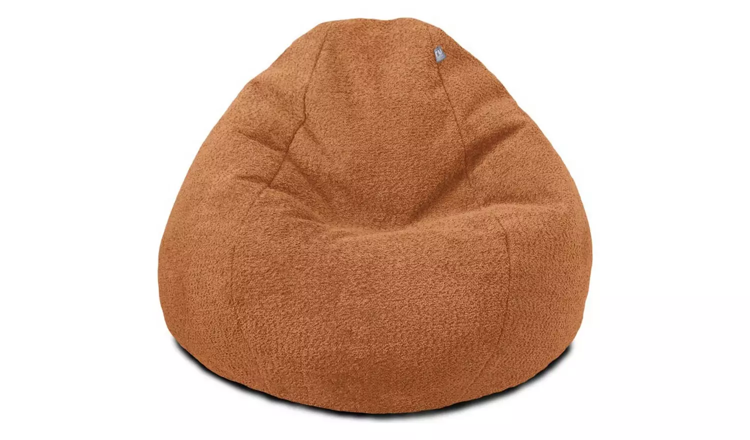 rucomfy Fabric Snug Slouchbag Beanbag - Rust